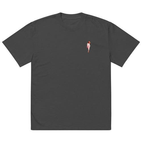 Flamingo Fusion Tee, faded black, voorkant