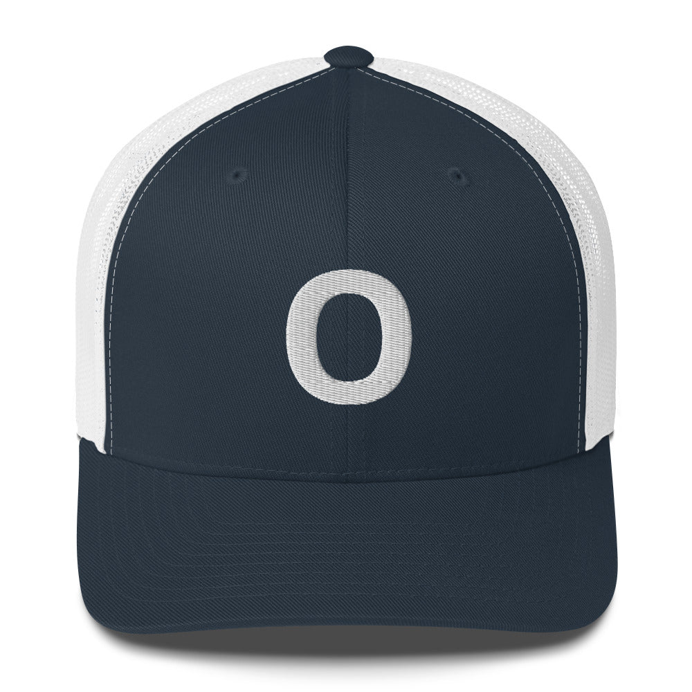 OTTE Mesh Trucker Cap, navy/wit, voorkant