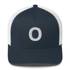 OTTE Mesh Trucker Cap, navy/wit, voorkant