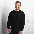 O-Bear Sweatshirt, zwart, voorkant met O-Bear op de borst