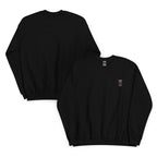 O-Bear Sweatshirt, zwart, voor- en achterkant