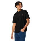 Money Bear Polo, zwart, voorkant