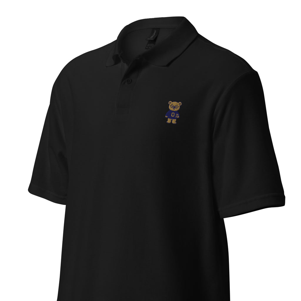 Money Bear Polo, zwart, linksvoor