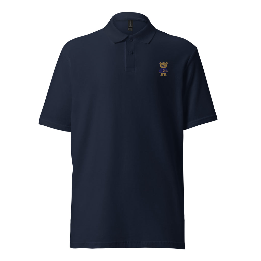 Money Bear Polo, navy, voorkant